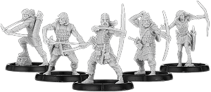 Bowmen of Scīrbrōc, Ceorl Bowman Unit (5x warriors w cmd) [half price]