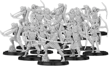 Bowmen of Scīrbrōc, Ceorl Bowman Unit (20x warriors) [half price]