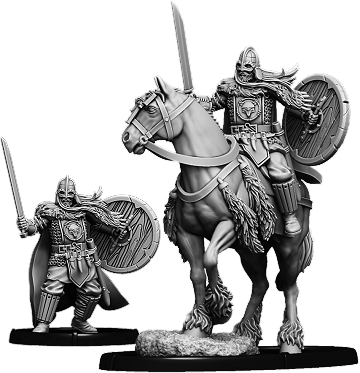 Warrior Wulfhere, Ætheling of Tamtun on Foot and on Horse [25% off]