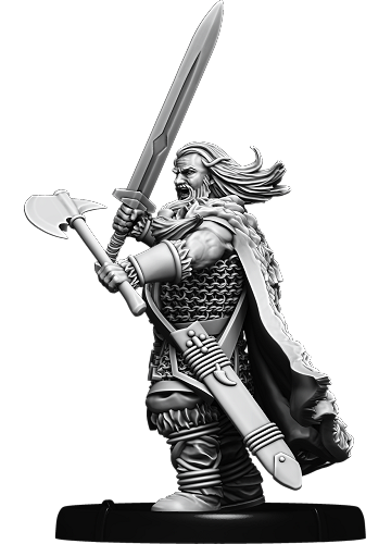 Ax and Sweord Eadric, Thēoden of Mierce on Foot [25% off]