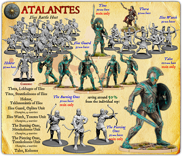 Atalantes (Ilios) Battle Host [2 for 1]