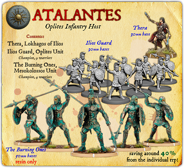 Atalantes Oplites Infantry Starter Host [2 for 1]