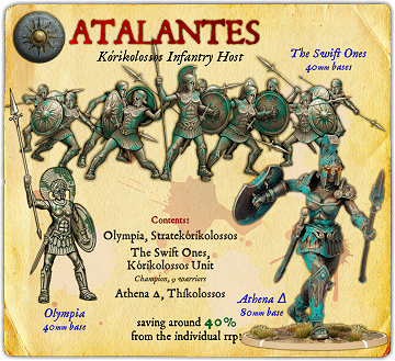 Atalantes Kórikolossos Infantry Starter Host [2 for 1]