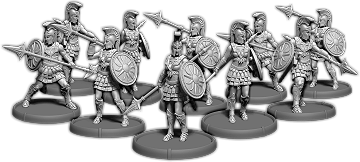 Ilios Guard, Oplites of Ilios Unit (10x warriors) [half price]
