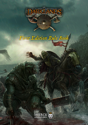 Signed Darklands: First Edition Hardback Rule Book
