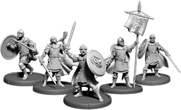 Urien's Guard, Teulu Unit (5x warriors w cmd)