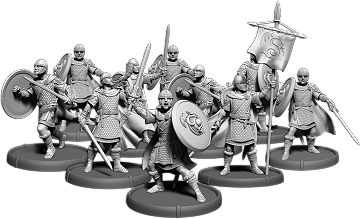 Urien's Guard, Teulu Unit (10x warriors w cmd) [half price]