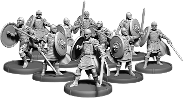 Urien's Guard, Teulu Unit (10x warriors) [half price]
