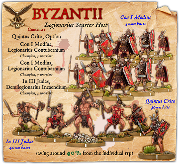 Byzantii Legionarius Infantry Starter Host [2 for 1]