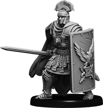 Equitus Durio, Centurion on Foot