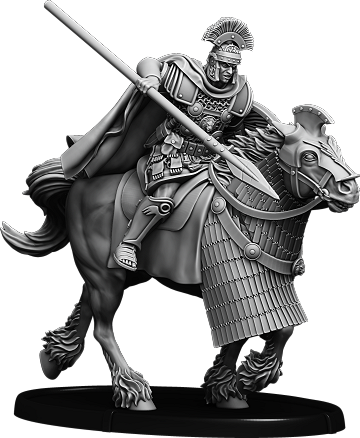 Equitus Durio, Centurion on Horse