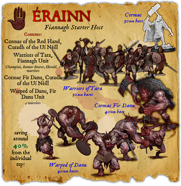 Érainn Fiannagh Infantry Starter Host [2 for 1]