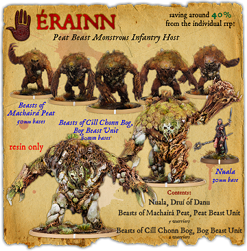 Érainn Peat Beast Monstrous Infantry Starter Host [2 for 1]