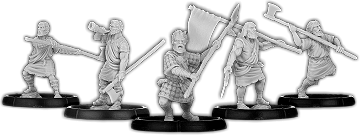 Men of Clochar, Tuanagh Unit (5x warriors w cmd) [half price]
