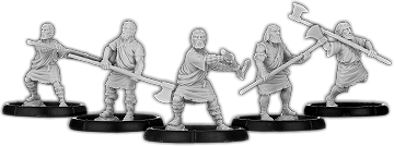 Men of Clochar, Tuanagh Unit (5x warriors) [half price]