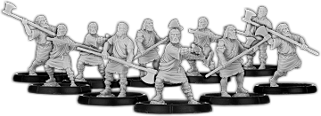 Men of Clochar, Tuanagh Unit (10x warriors) [half price]