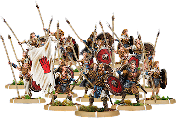 Men of Dún Geanainn, Sleanagh Unit (20x warriors w cmd)
