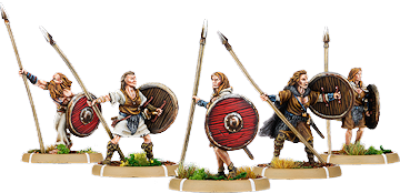 Men of Dún Geanainn, Sleanagh Unit (5x warriors) [half price]