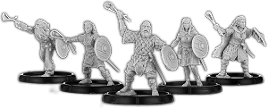 Men of Ármhach, Maiobhanagh Unit (5x warriors w cmd) [half price]