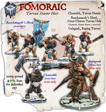 Fomoraic Tarvax Monstrous Infantry Starter Host [2 for 1]