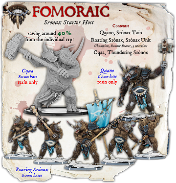 Fomoraic Srónax Monstrous Infantry Starter Host [2 for 1]