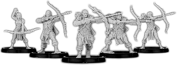 Baart's Warband, Reiver Hunter Unit (5x warriors w cmd)