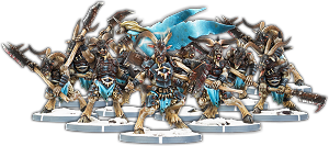 Gaalgar's Herd, Gul-Gabrax Unit (10x warriors w cmd) [half price]