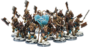 Baagath's Herd, Gabrax Unit (20x warriors w cmd) [half price]