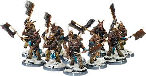 Baagath's Herd, Gabrax Unit (10x warriors)