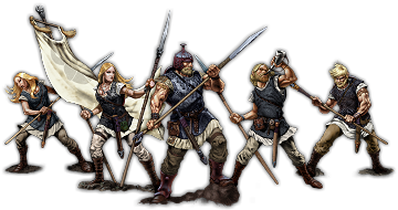 Warriors of Cantwarebarg, Jutgār Unit (5x warriors w cmd)