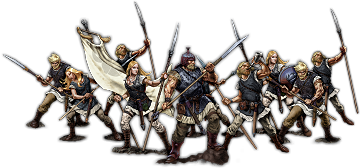 Warriors of Cantwarebarg, Jutgār Unit (10x warriors w cmd)