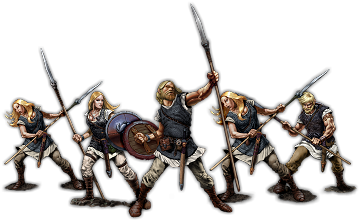 Warriors of Cantwarebarg, Jutgār Unit (5x warriors)