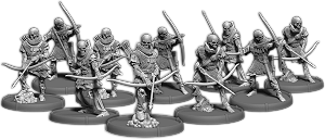 The Sinners of Chessell Barrow, Wihtboḡa Unit (10x warriors)