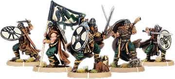Hrafnen Crew, Holumann Unit (5x warriors w cmd) [half price]