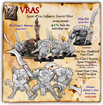 Vras Spear-Vras Infantry Starter Host