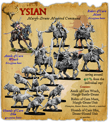 Ysian Ax-Margh-Drune Mounted Starter Host [2 for 1]