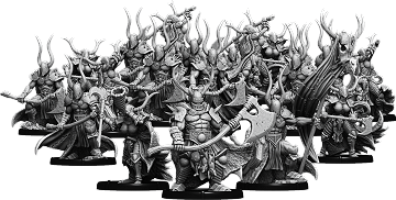 Axes of Carn Maen, Ax-Drune Unit (20x warriors w cmd) [25% off]