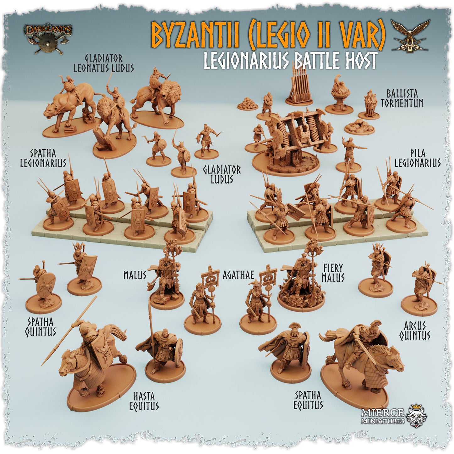 Byzantii (Legio II Var) Legionarius Battle Host [digital]