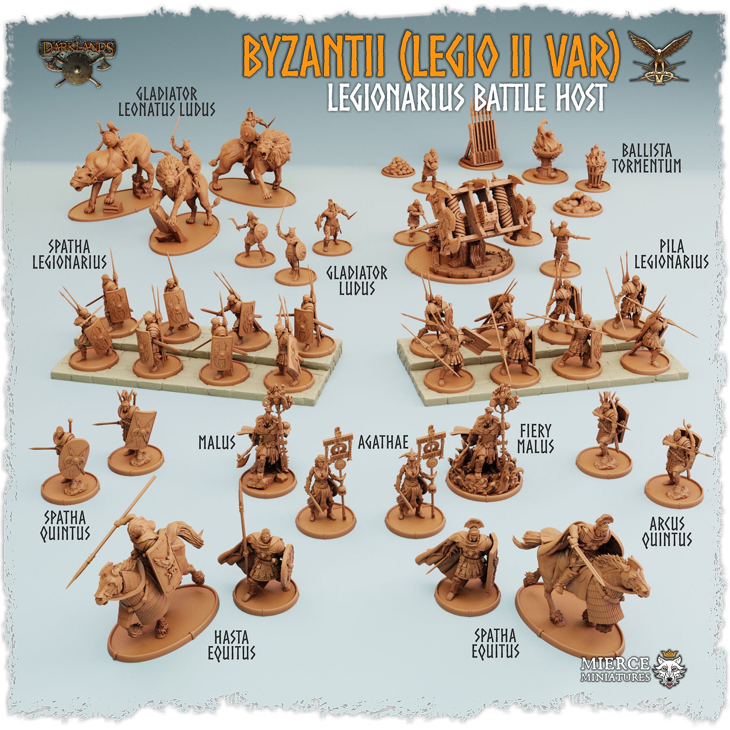 Byzantii (Legio II Var) Legionarius Battle Host [digital]