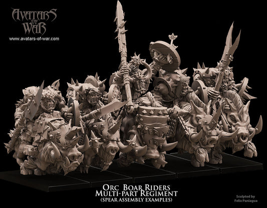 Orc Boar Rider Multi-Part Regiment