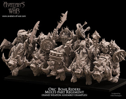 Orc Boar Rider Multi-Part Regiment