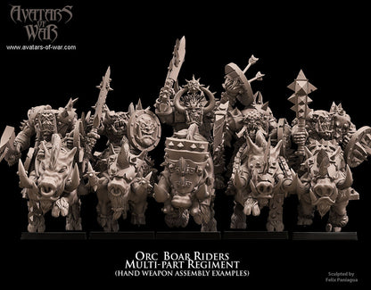 Orc Boar Rider Multi-Part Regiment