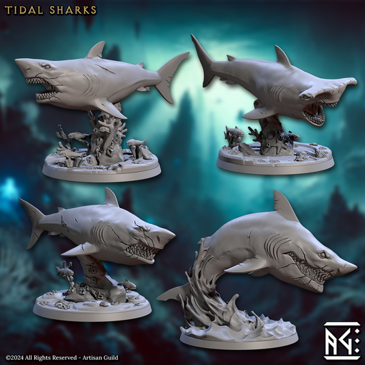 Tidal Sharks (4x warriors)
