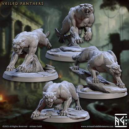 Veiled Panthers (4x warriors)