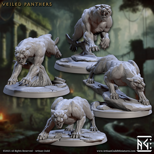 Veiled Panthers (4x warriors)