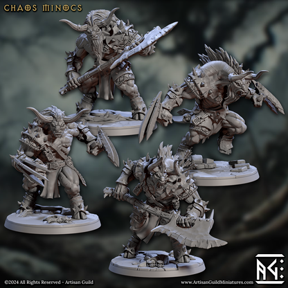 Chaos Minocs (4x warriors)