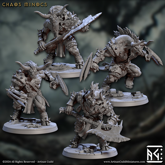 Chaos Minocs (4x warriors)