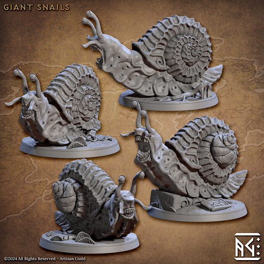 Giant Snails (4x warriors)