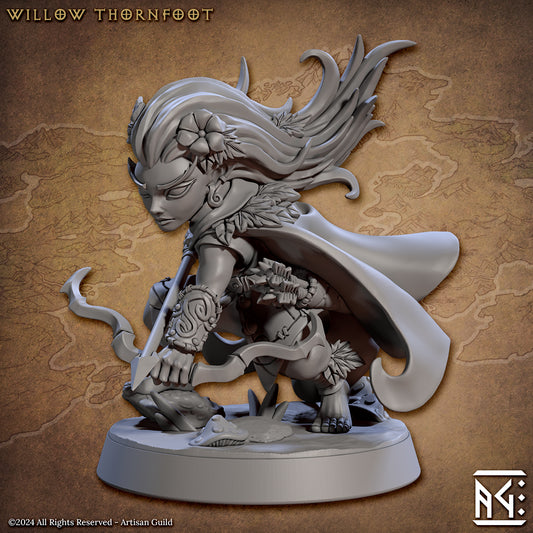 Willow Thornfoot, Archer Ranger with scenic base