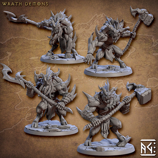 Wrath Demons (4x warriors)